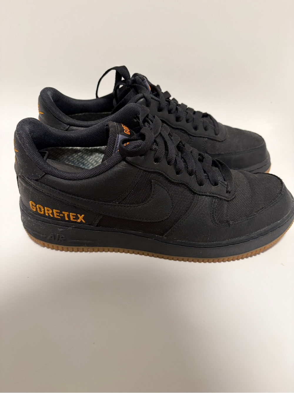Nike Black GORE-TEX Low-Top Sneakers with Gum Outsole